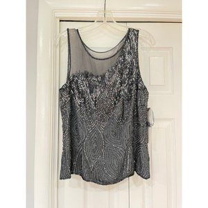 New with tag Papel sequins top